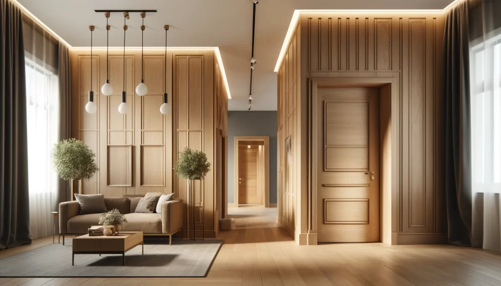 combina-paredes-y-puertas-de-roble-con-estilo-construye-mejor